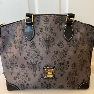 Disney x Dooney & Bourke Haunted Mansion Wallpaper satchel